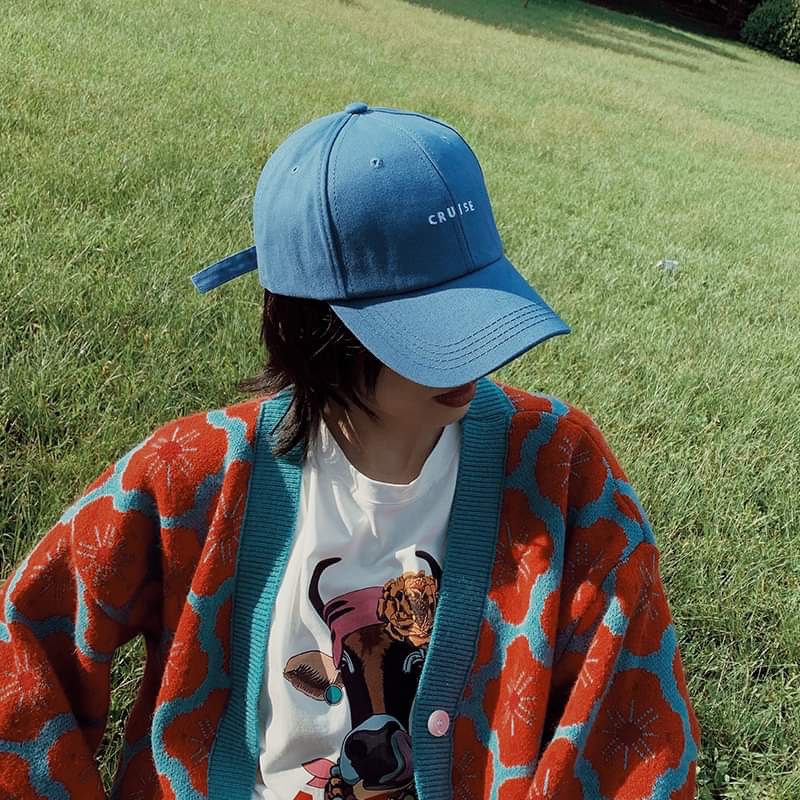 Mũ Lưỡi Trai Nam Nữ, Nón Kết Thêu Chữ CRUISE, Phong Cách Hàn Quốc Unisex, Kiểu Dáng Thời Trang Cá Tính