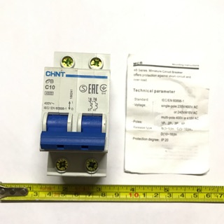 Aptomat 1 pha 2 cực CHINT