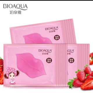 ( sẵn hàng) mặt nạ môi tinh chất dâu bioaqua