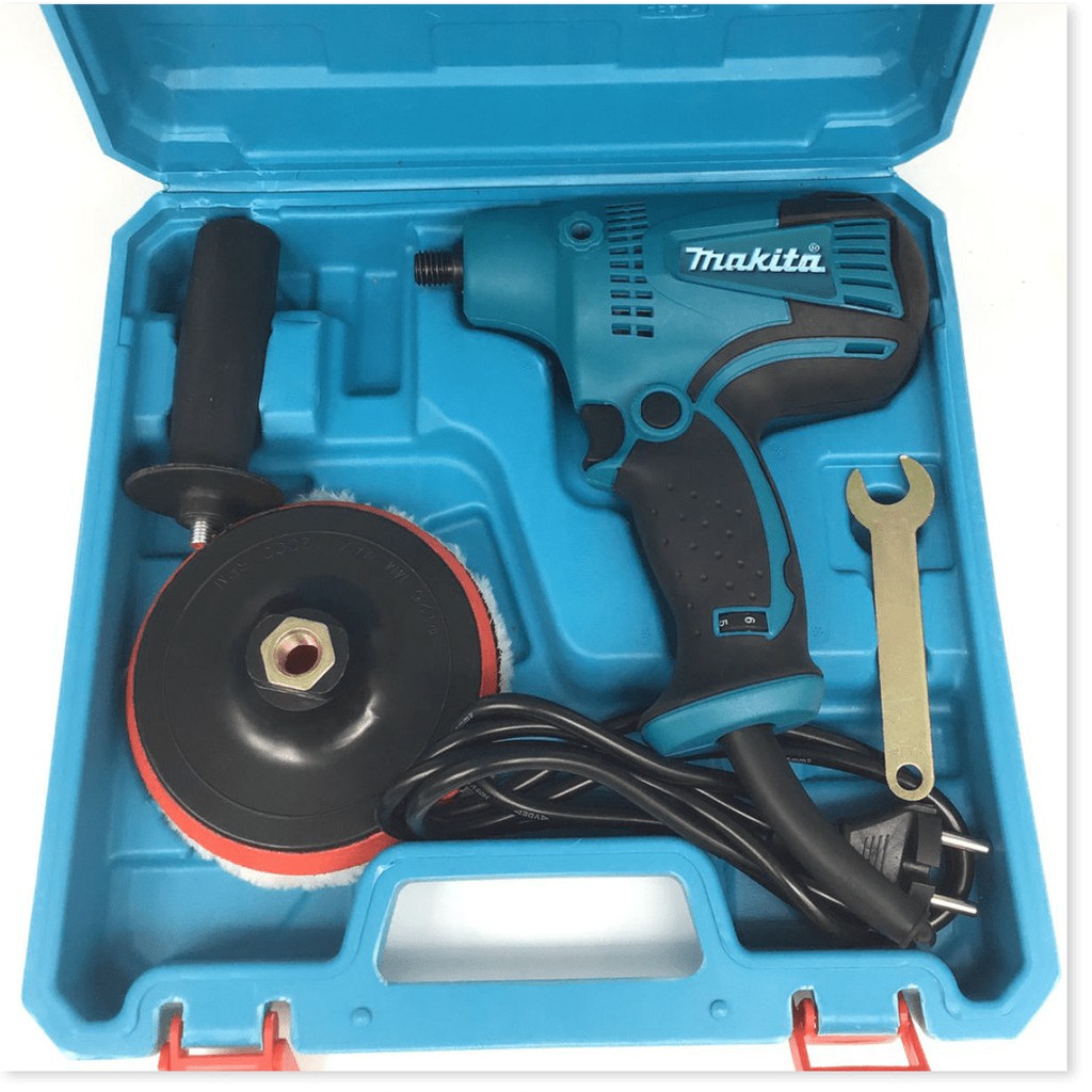 Máy đánh bóng ô tô MAKITA GV6010  - Máy chà nhám ô tô, xe máy Mini 6 tốc độ