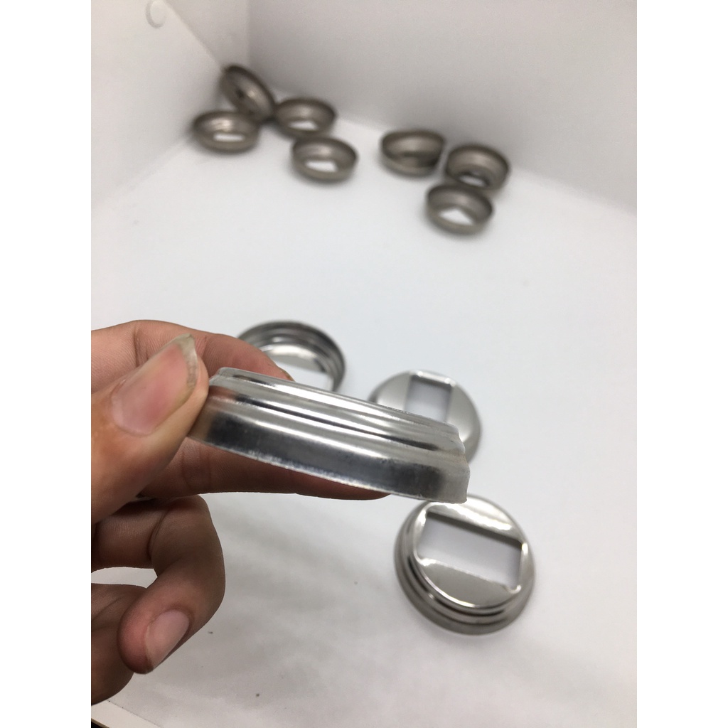 Combo 10 Chụp đế Inox sắt hộp 20x40 kimkhihocngan