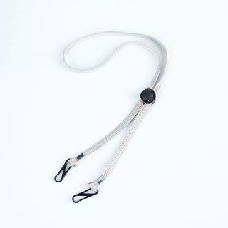 Adjustable strap to attach a ponytail / handy phone hook
