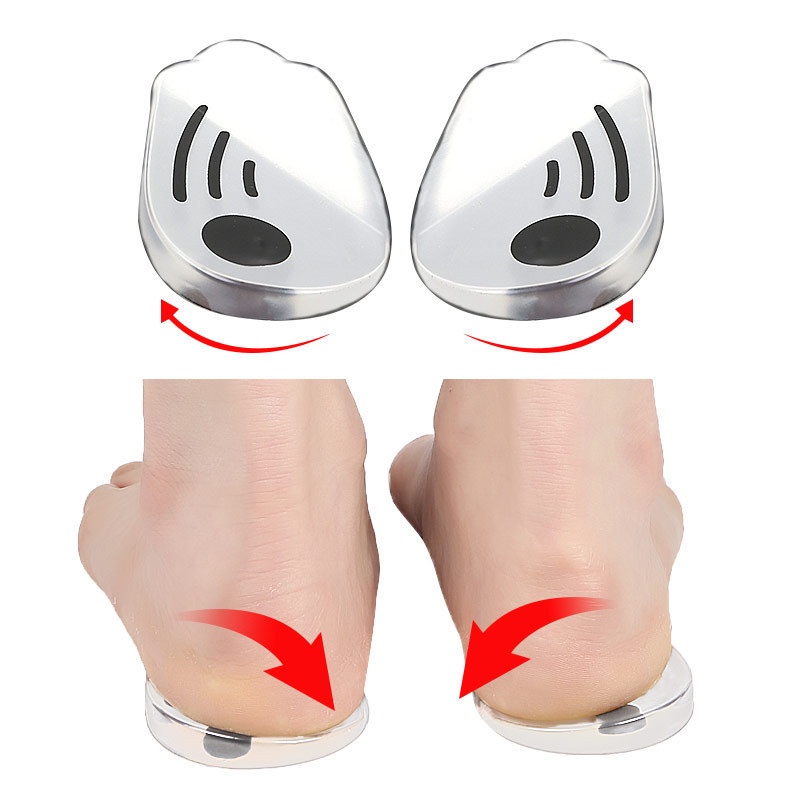 1 Cặp Đệm Silicone Lót Giày Mát Xa Chân Loại O / X