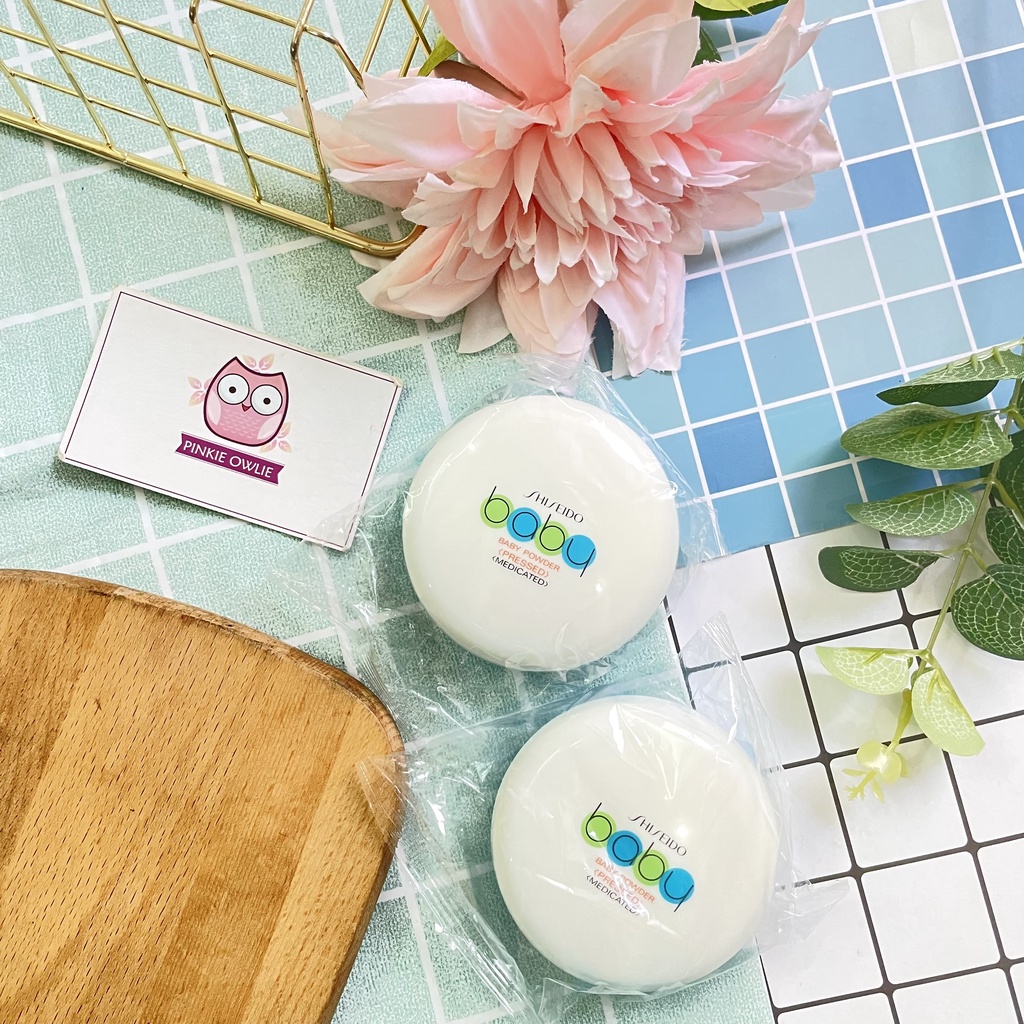 Phấn nén kiềm dầu Shiseido baby powder