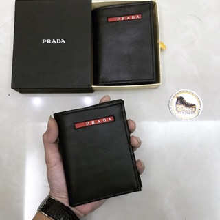 [ĐỘC QUYỀN] Ví Da PRADA Da dê xịn bảo hành 6 tháng