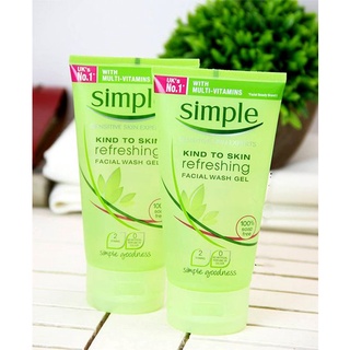 Sữa rửa mặt Simple chính hãng