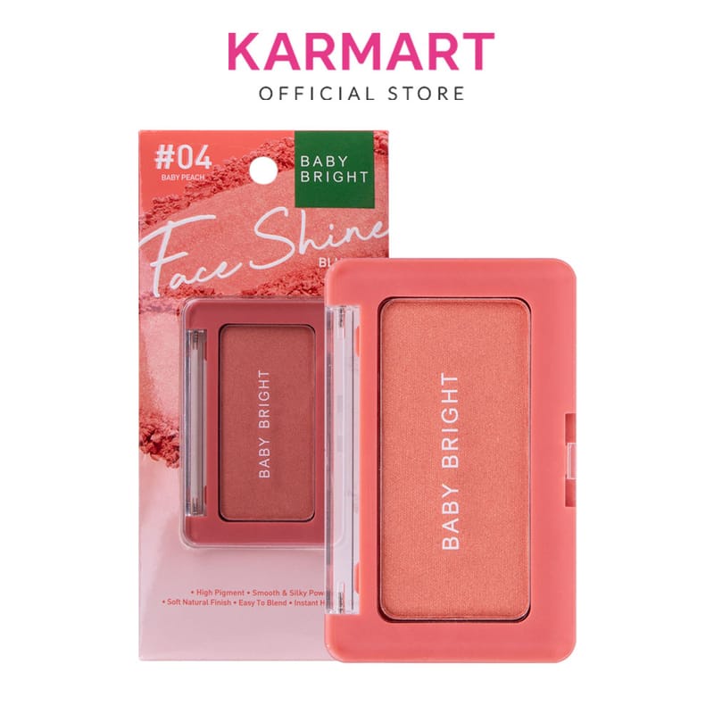 Phấn má hồng Baby Bright Face Shine Blusher 4.5g | BigBuy360 - bigbuy360.vn