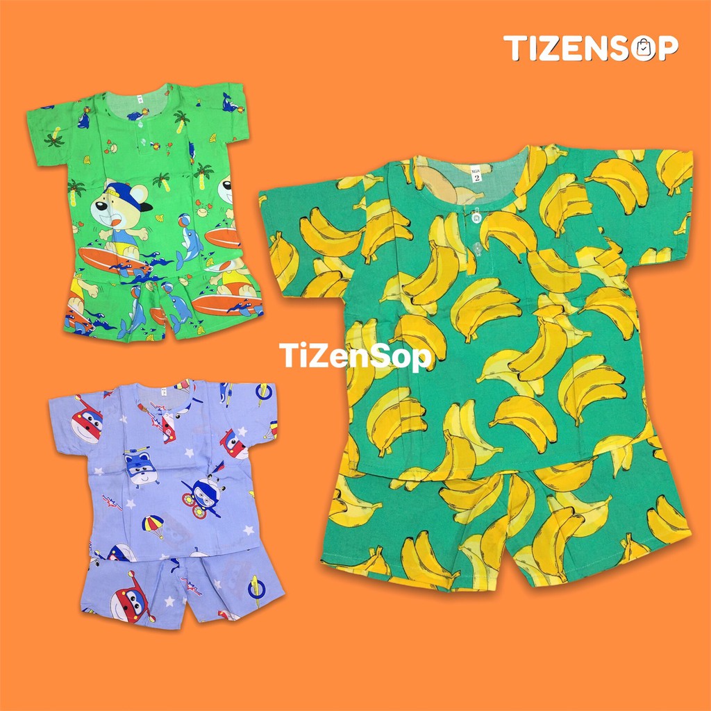 Bộ lanh bé trai đồ tole cho bé cộc tay quần đùi