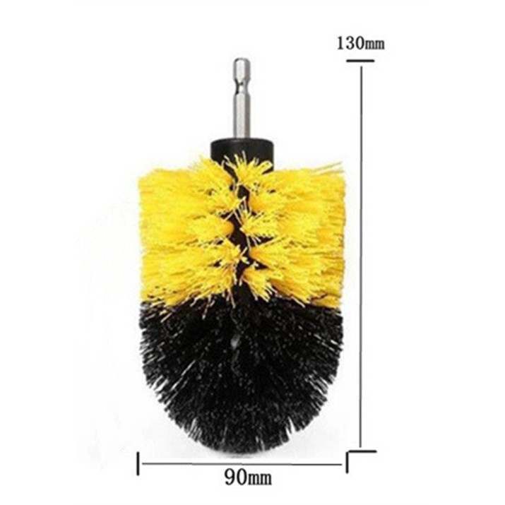 Bàn chải nhựa cho máy khoan 3.5 inch