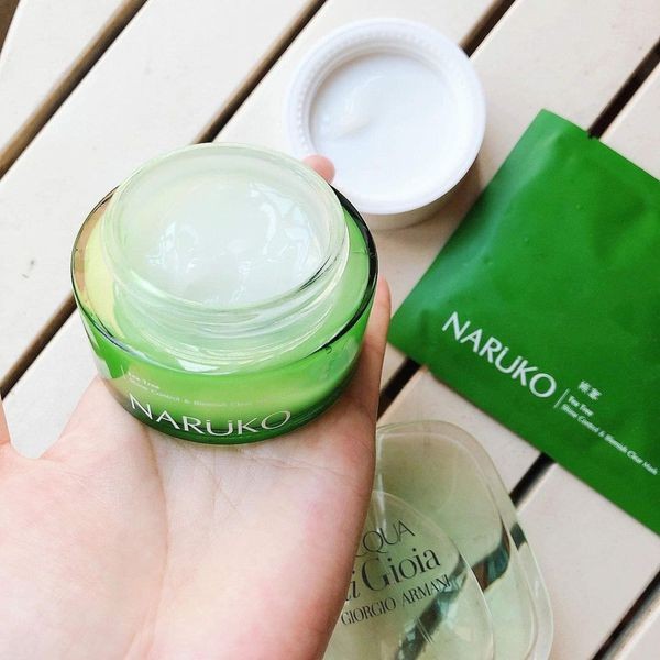 Mặt Nạ Ngủ Naruko Tea Tree Shine Control and Blemish Clear Night Gelly