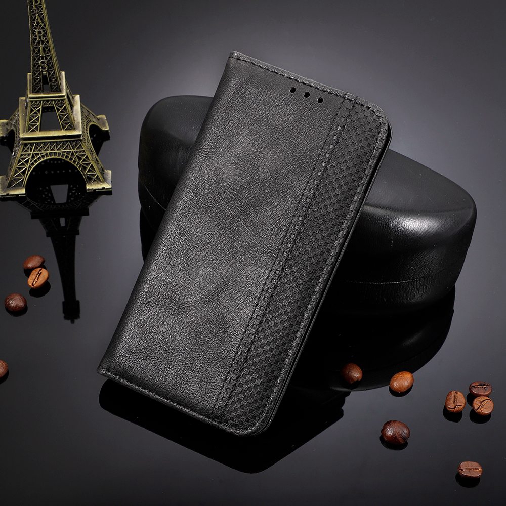 Vỏ Bao Da Điện Thoại PU Nắp Gập Từ Tính Phong Cách Vintage Có Ngăn Đựng Thẻ Cho Samsung Galaxy Note 20 Ultra / Note20 Đứng