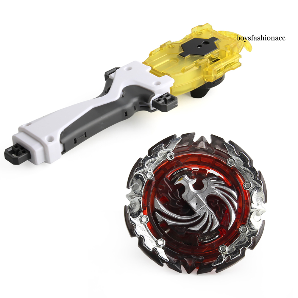 BF-JD Metal B-131 Dead Phoenix Beyblade Burst Blast Gyroscope with Handle Launcher