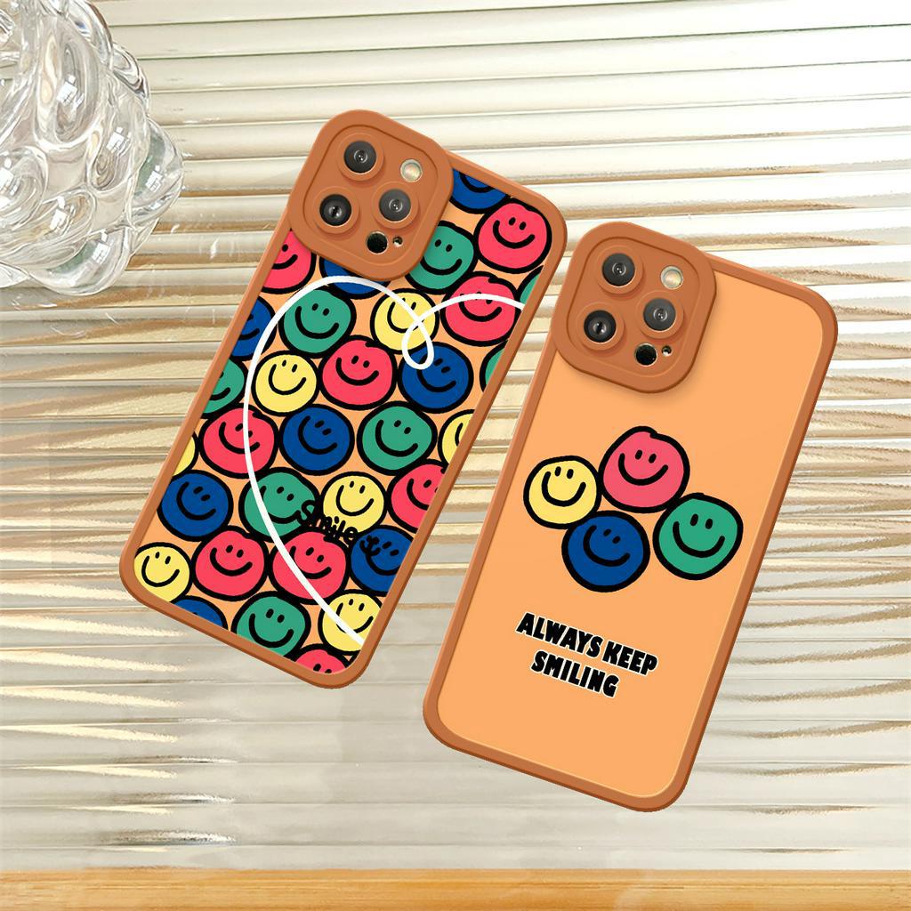 Ốp lưng iphone Smiling cạnh vuông 6/6plus/6s/6splus/7/7plus/8/8plus/x/xs/11/12/13/14/pro/max/promax/plus/shin/case