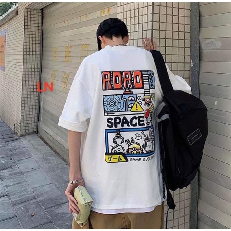 Áo phông RORO in lưng DA6