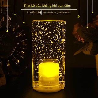 ✈❏đèn bàn led thanh sạc cá tính sáng tạo nhà hàng cafe ktv dịch vụ trang trí quán bar rõ ràng ngoài trời ngủ