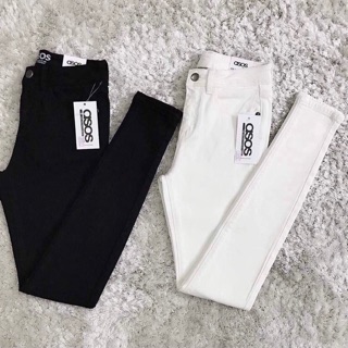 Quần trắng đen 9 tấc