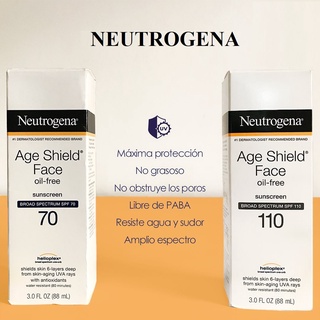 Kem chống nắng chống lão hóa cho da mặt Neutrogena Age Shield Face SPF 70 - SPF 110 (88ml)