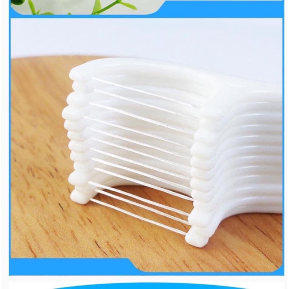 Set 5 Hộp Tăm Chỉ Nha Khoa DENTAL FLOSS PICK Hỗ Trợ Chăm Sóc Răng Miệng, An Toàn Cho Răng Và Lợi - K6