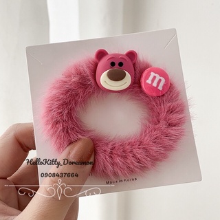 Cột tóc và kẹp gấu dâu Lotso