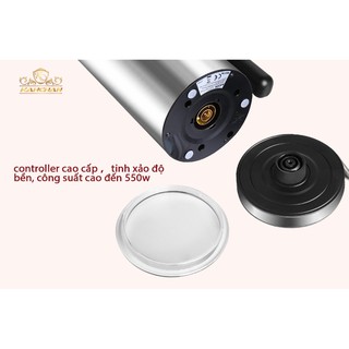 Máy đánh sữa tạo bọt cao cấp inox