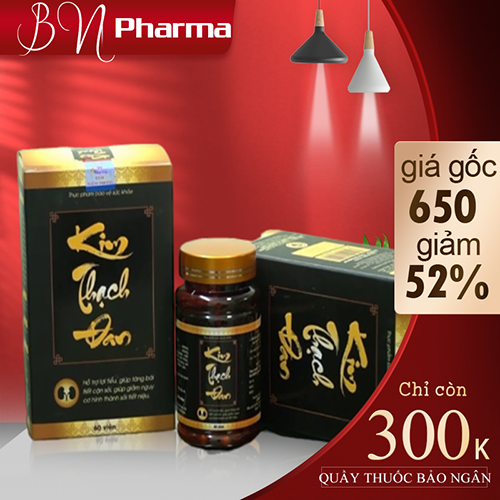 ☑️ Kim Thạch Đan - Đả Tan Sỏi Thận (60 vien) | BigBuy360 - bigbuy360.vn
