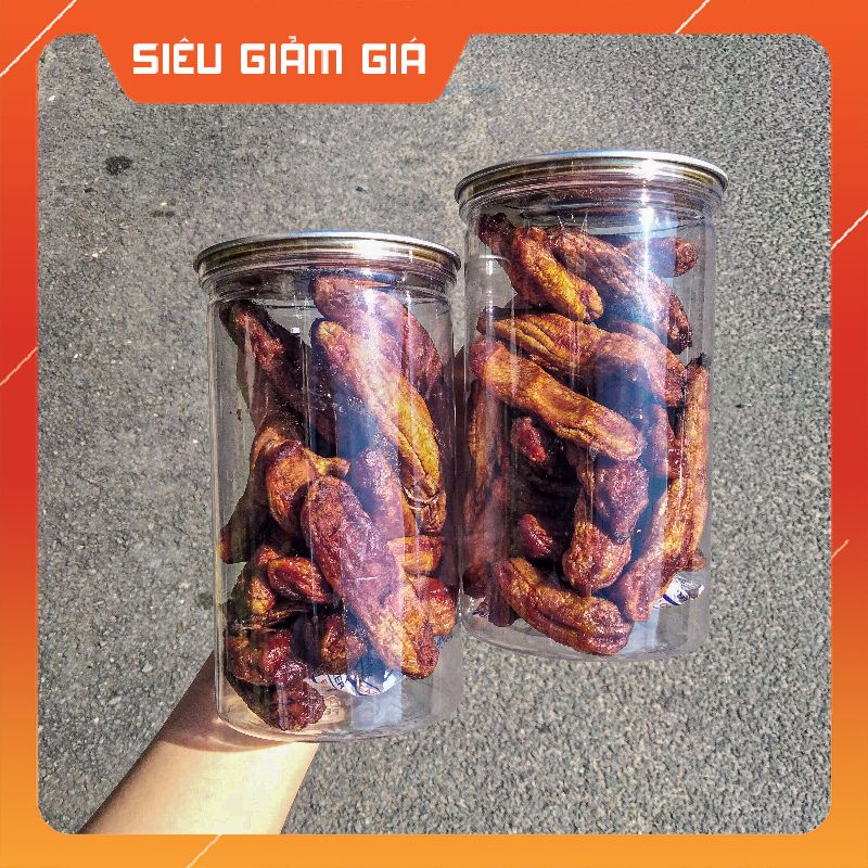 Chuối Sấy Dẻo Lon Pet 400gr [HÌNH THẬT 100%] FREESHIP ĐƠN TỪ 50K
