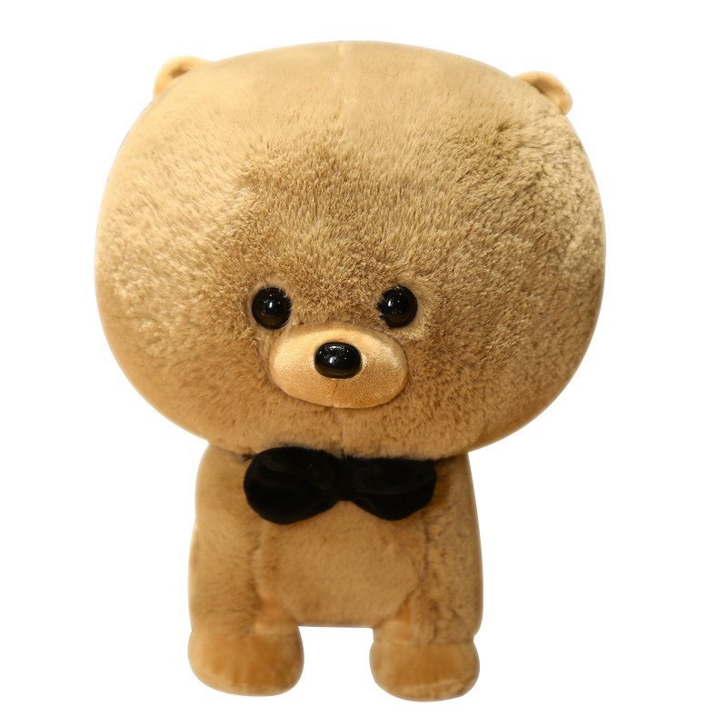 Gấu bông chó poodle siêu đáng yêu dài 50cm, vải bông mịn, mềm mại