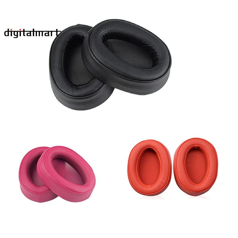 Đệm Bọc Đầu Tai Nghe Bằng Da Cho Sony Mdr-100Abn Wh-H900N Đen