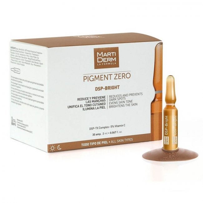 MARTIDERM PIGZERO DSP BRIGHT Ampoule dưỡng sáng đều màu da ỐNG LẺ