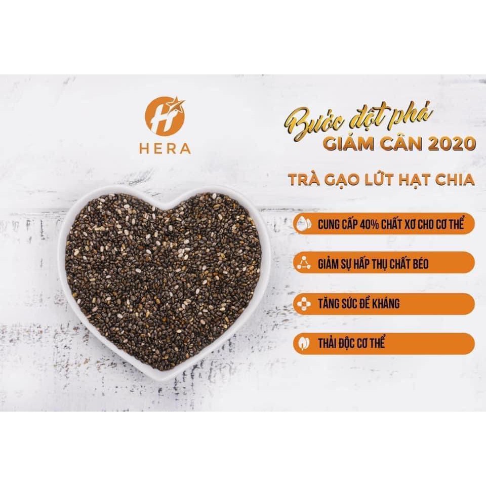 Gạo Lứt Hạt Chia Hera kèm phiếu bảo hành chính hãng giá rre