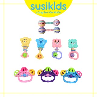 Lục lạc xúc xắc nhựa đồ chơi cho bé - Susikids