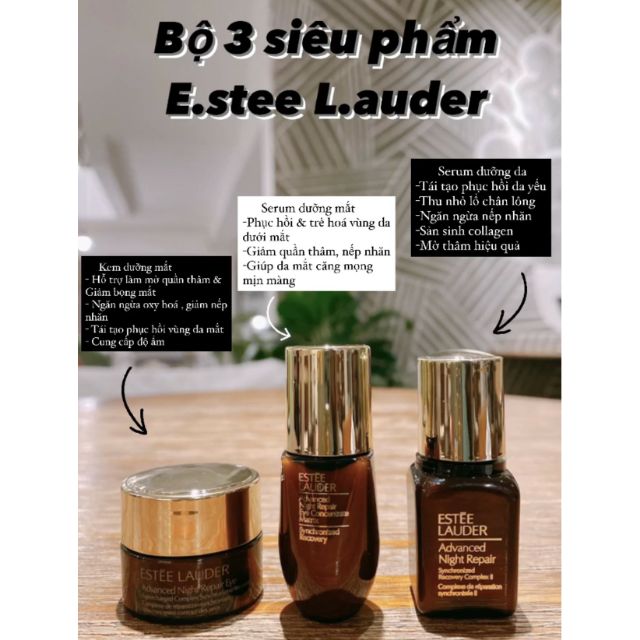 Bộ 3 sản phẩm Estee Lauder mini