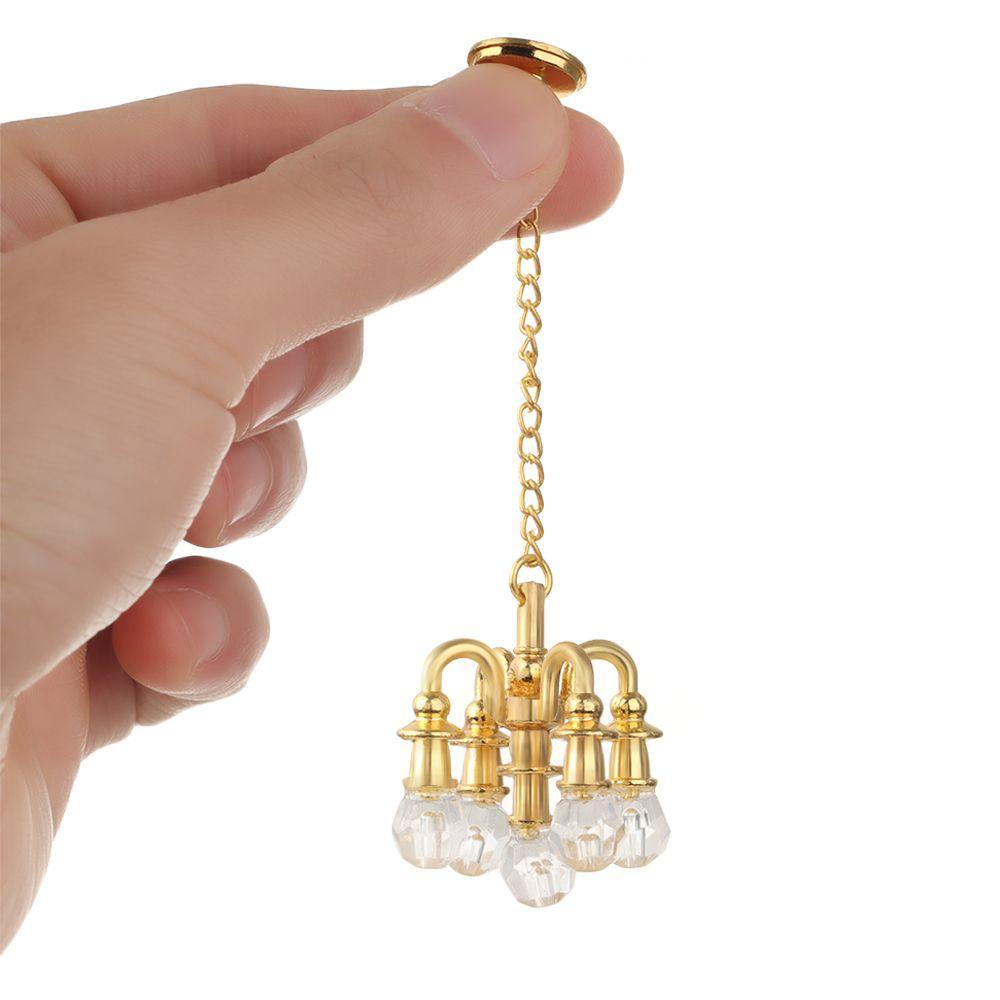 1 / 1 Cặp Đèn Sàn Mini Cho Nhà Búp Bê