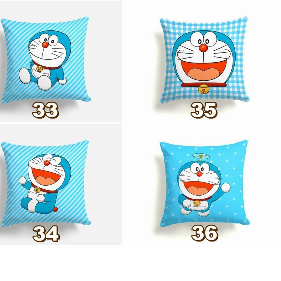 Đệm Lót Ghế Sô Pha 40x40cm Hình Doraemon Dễ Thương