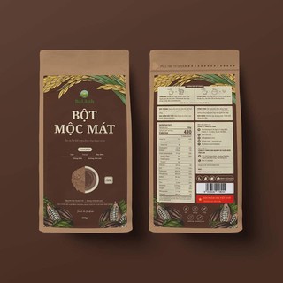 Bột mộc mát Cacao Ba Lành - bột sữa hạt cacao thuần chay