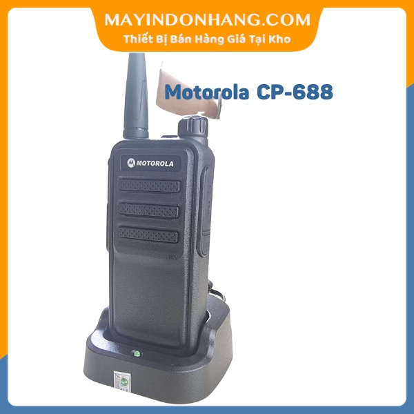 Máy bộ đàm Motorola CP688 Giá Siêu Rẻ - Bộ Đàm Cầm Tay Chuyên Cho Hàng Quán, Bảo Vệ