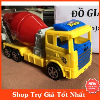 Ô Tô Đồ Chơi Xe Trộn Bê Tông Cho Bé Cực Đẹp Cực Rẻ - BACHHOAGIADUNG