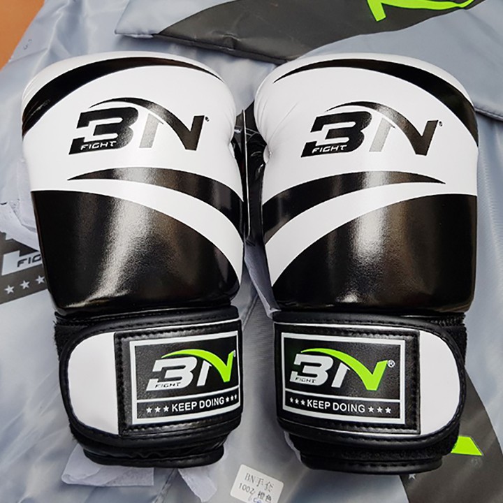 COMBO GĂNG TAY BOXING + BĂNG ĐA QUẤN TAY 5M - HÃNG BN