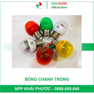 BÓNG CHANH BÓNG ĐÈN LED CHANH TRONG ĐỎ XANH LÁ DƯƠNG VÀNG TRẮNG ĐUÔI VẶN XOÁY XOẮN E27- KHẢI PHƯỚC ELECTRIC