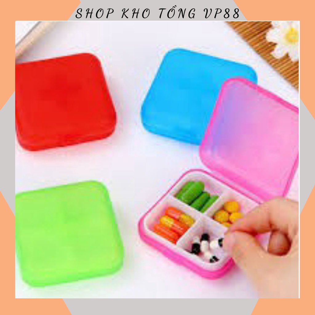 Hộp Đựng Thuốc Chia Ngăn tiện dụng -vrg1617- SHOP KHO TỔNG88