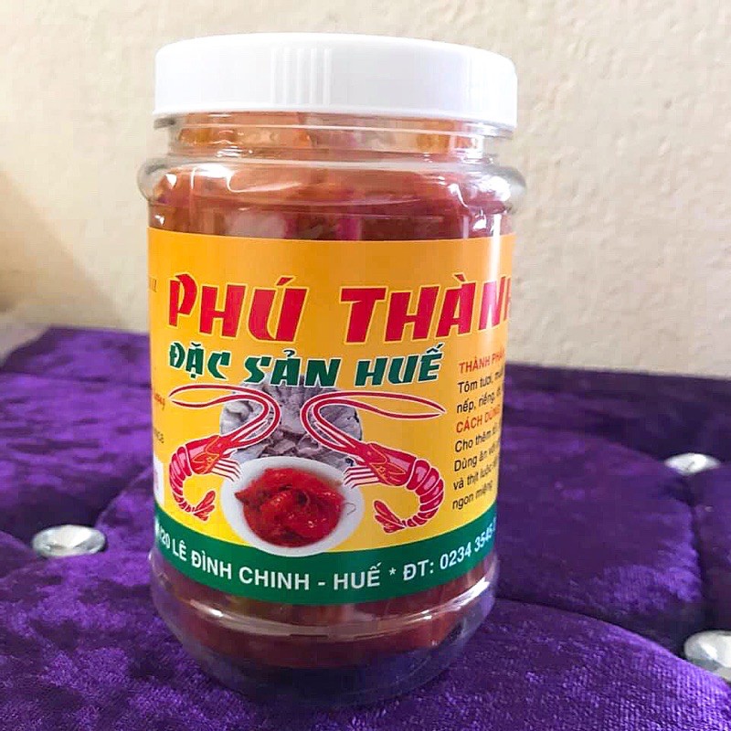 2 hủ 500GR  Tôm Chua Phú Thành - Đặc sản Huế