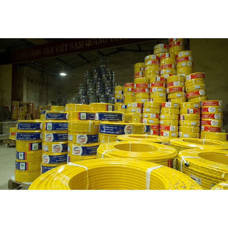 Dây Điện Trần Phú 2x2.5, Dây Đôi. Hàng Chính Hãng, Bảo Hành 25 Năm - TP2X2,5