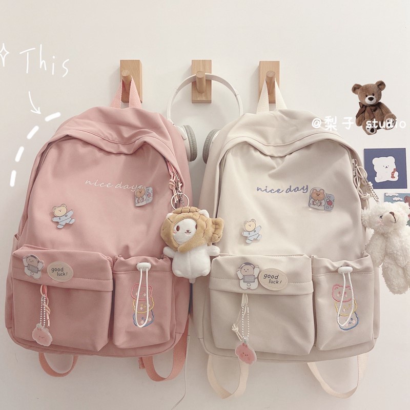 Balo đi học phong cách Hàn Quốc hợp thời trang cho nữ