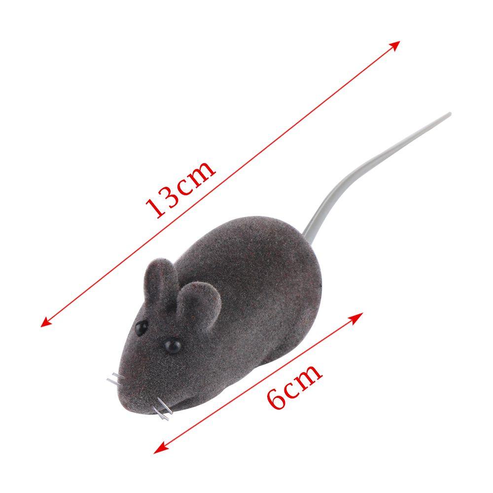 Bộ 2 Chuột Giả Mini Chống Tiếng Ồn Màu Sắc Ngẫu Nhiên Tiện Dụng Cho