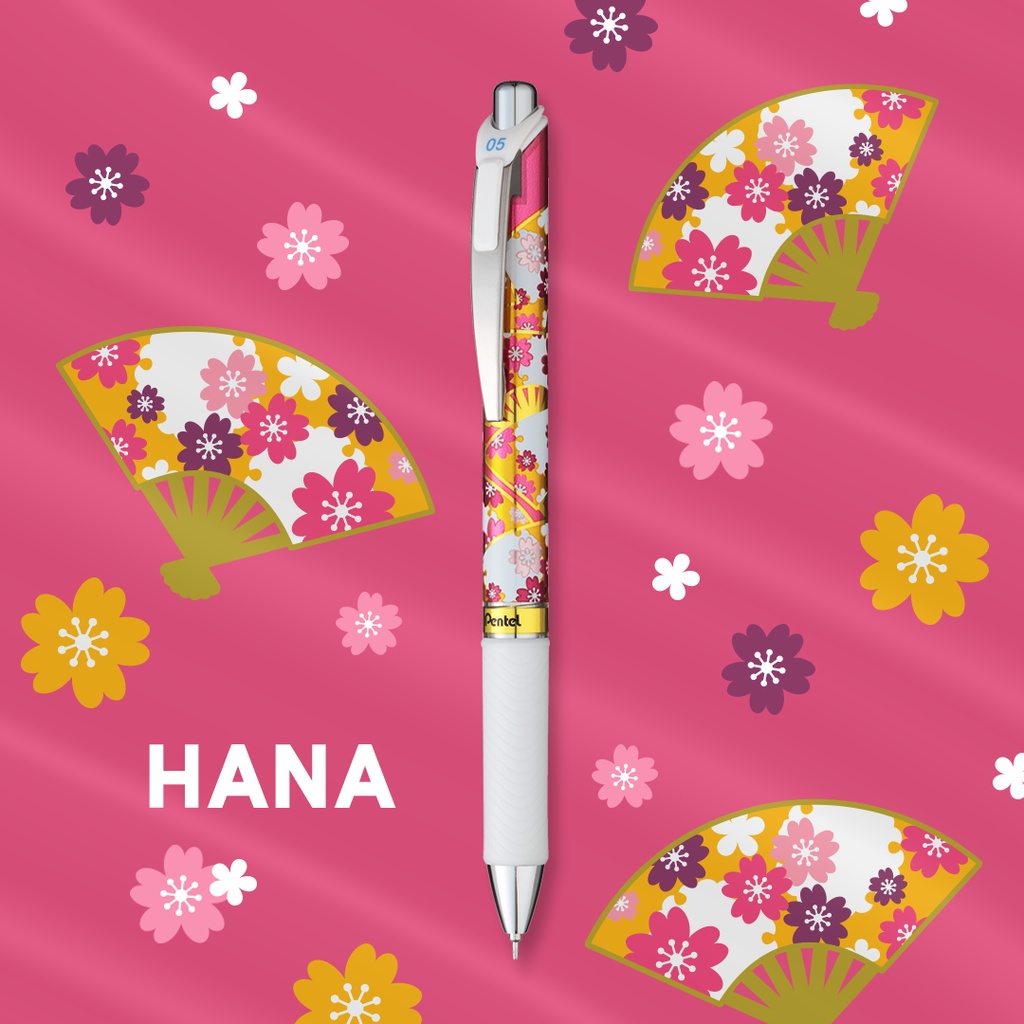 Sổ & Túi Pentel Kawaii Floral Editon Phiên Bản Đặc Biệt | Chất Liệu Bền Màu Khó Phai | Số Lượng Có Hạn