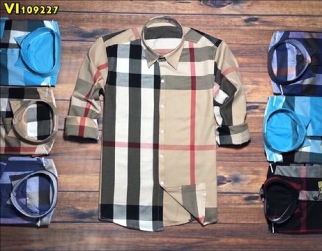 ÁO SƠ MI DÀI TAY BURBER