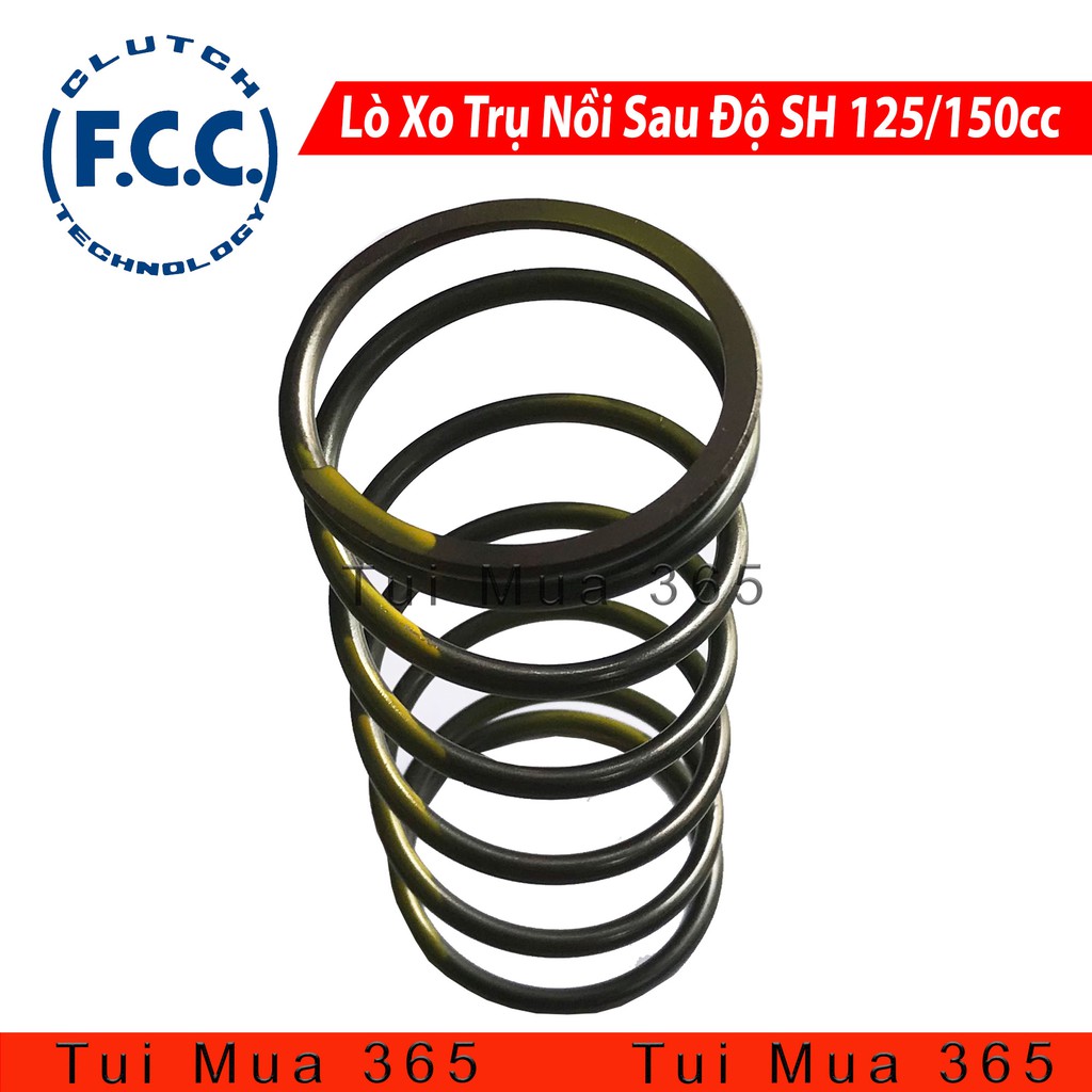 Lò Xo Trụ FCC Độ Nồi Sau Cho Xe Tay Ga SH 125, 150cc