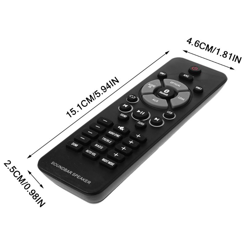 Điều Khiển Từ Xa Thay Thế Chất Lượng Cao Cho TV OUNDBAR HTL1190B 05 HTL1190B