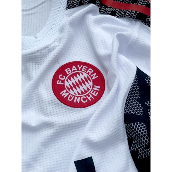 Áo Quần Bóng Đá Câu LẠC BỘ Bayern Munich - Chất Polyester - 2021 - Co Giãn 4 Chiều Nhiều mẫu Full logo