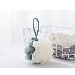 Bông tắm tròn 2 màu cao cấp
